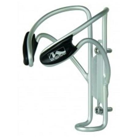 M-WAVE Silver Alloy Pro 2 Water Bottle Cage 340966